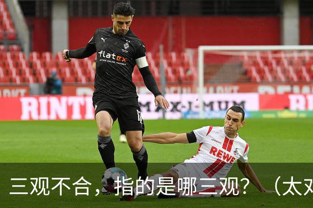 三观不合，指的是哪三观？（太对了）